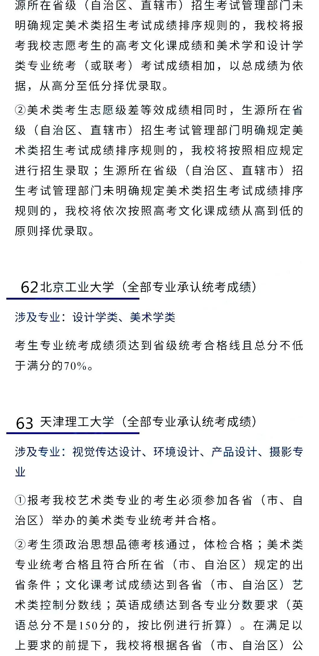 2022艺考生：艺术类承认统考院校名单（一） (http://www.hnyixiao.com/) 艺考界资讯 第38张