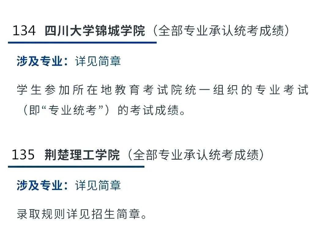 2022艺考生：艺术类承认统考院校名单（二） (http://www.hnyixiao.com/) 教育资讯 第15张