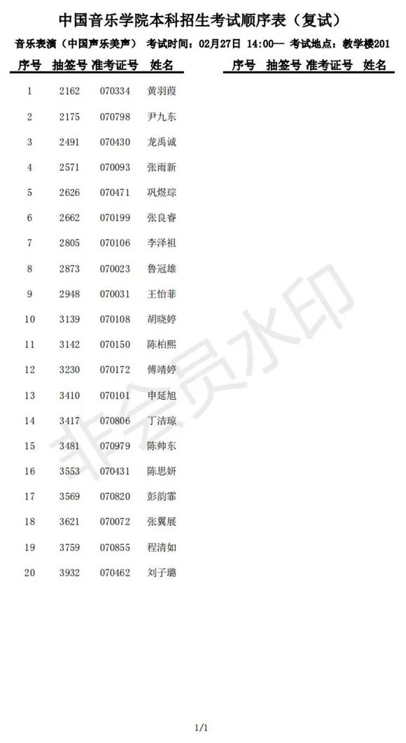 中国音乐学院、中央民族大学音乐学院2023初试结果及复试安排 (http://www.hnyixiao.com/) 艺考界资讯 第8张