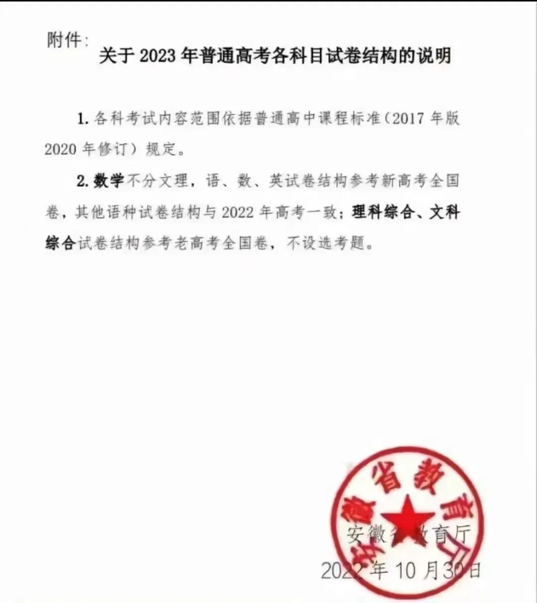 重大调整！2023多省高考试卷结构有变！ (http://www.hnyixiao.com/) 艺考界资讯 第21张