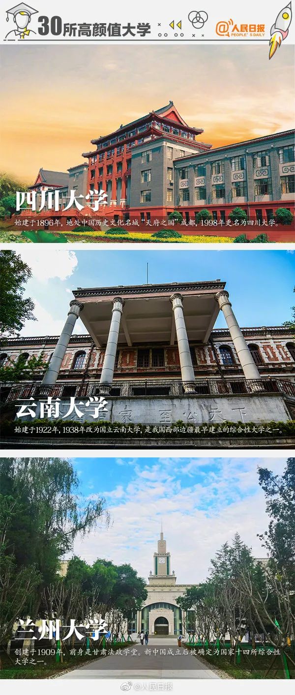 艺术生报考吧！《人民日报》选出的30所高颜值大学！ (http://www.hnyixiao.com/) 艺考资讯 第6张