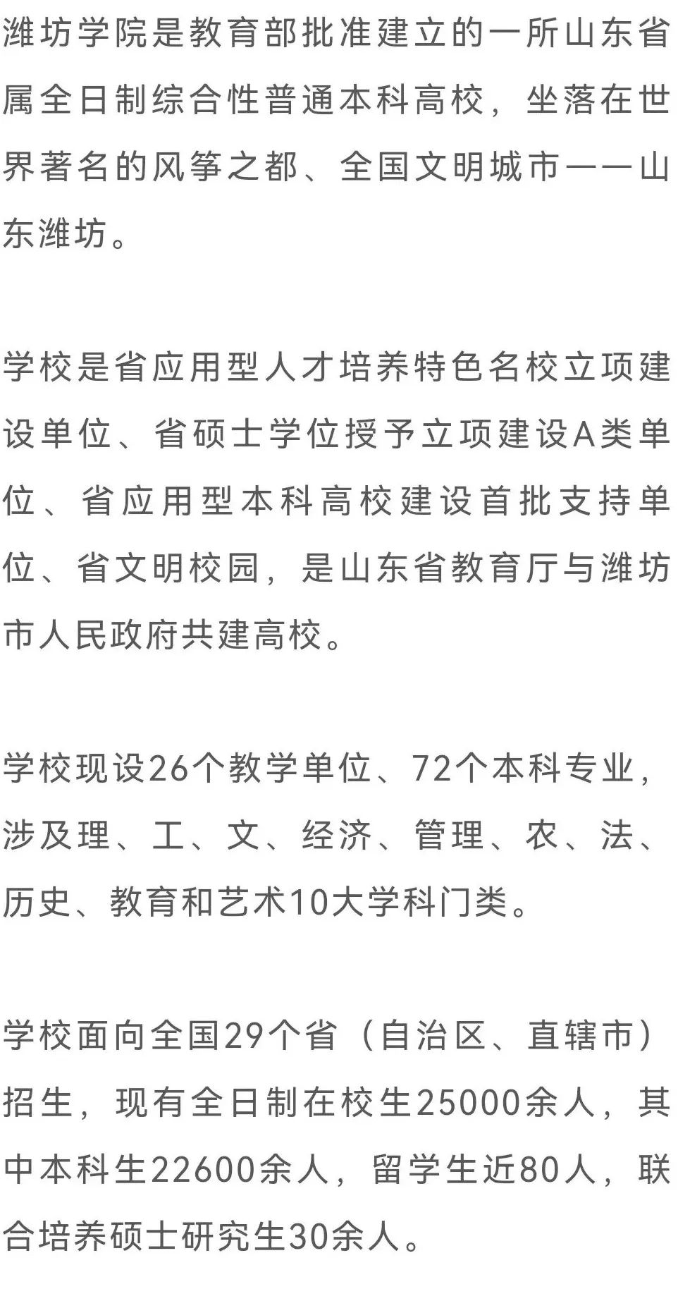 承认统考 | 潍坊学院2023艺术类专业招生简章 (http://www.hnyixiao.com/) 艺考界资讯 第1张