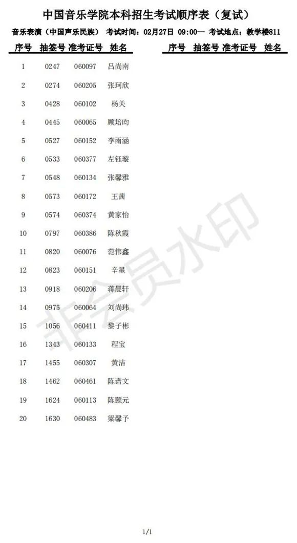 中国音乐学院、中央民族大学音乐学院2023初试结果及复试安排 (http://www.hnyixiao.com/) 艺考界资讯 第2张