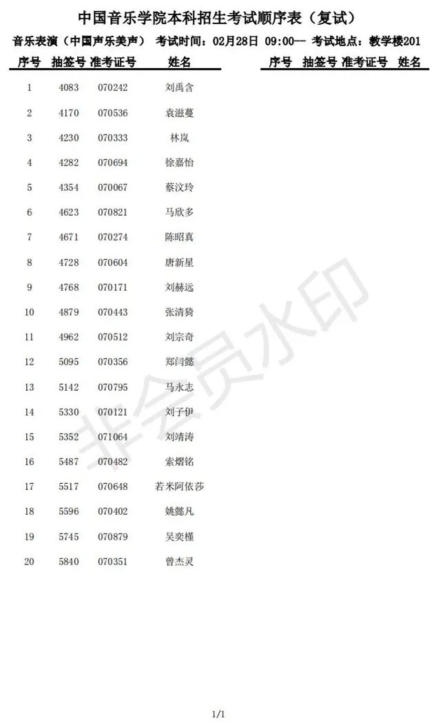 中国音乐学院、中央民族大学音乐学院2023初试结果及复试安排 (http://www.hnyixiao.com/) 艺考界资讯 第9张