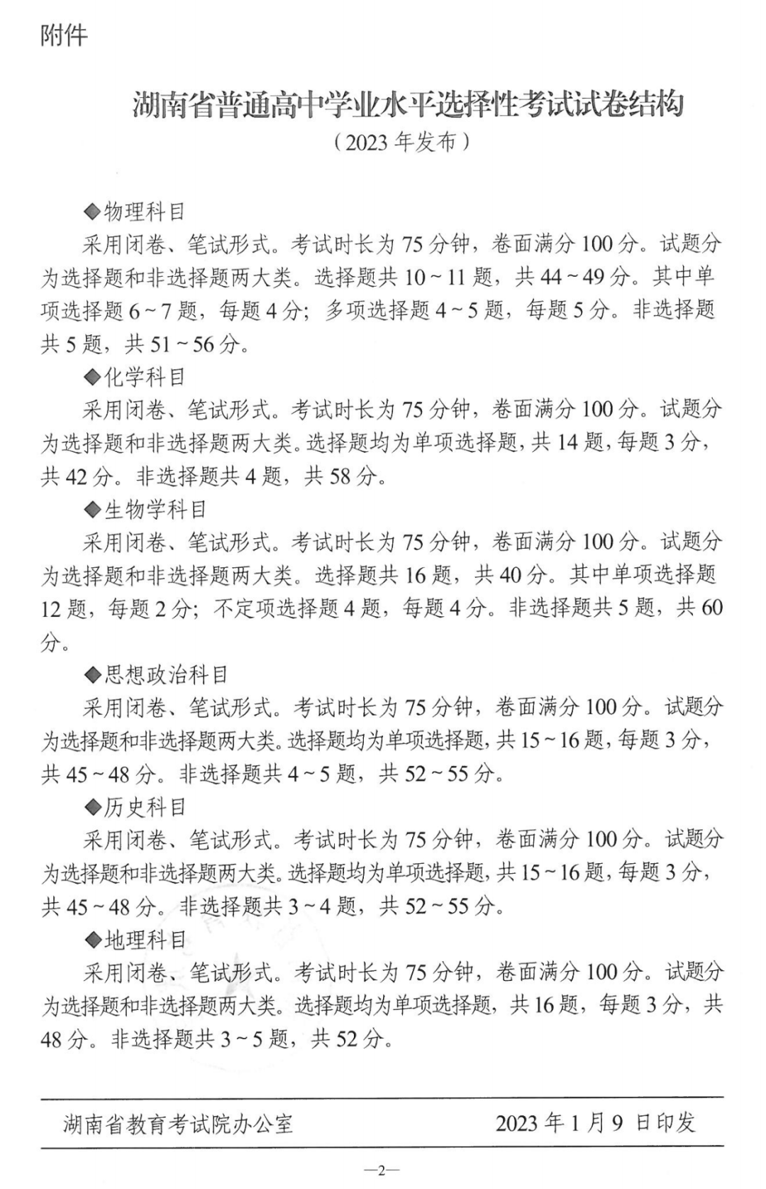 重大调整！2023多省高考试卷结构有变！ (http://www.hnyixiao.com/) 艺考界资讯 第14张
