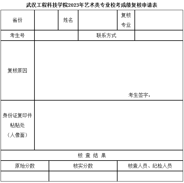 武汉工程科技学院2023艺术专业校考成绩公布 (http://www.hnyixiao.com/) 艺考界资讯 第2张