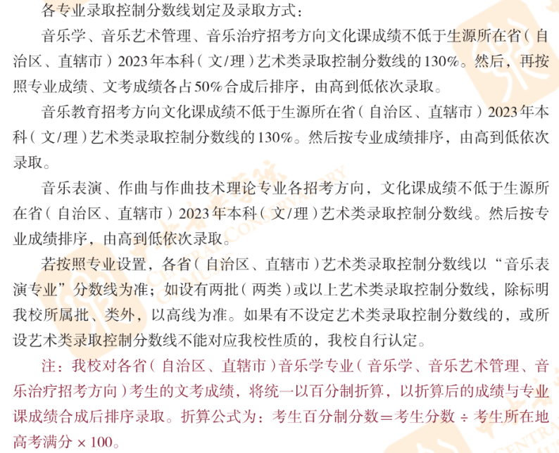 注意！这些院校文化分只过本科线不能录取！ (http://www.hnyixiao.com/) 艺考界资讯 第11张