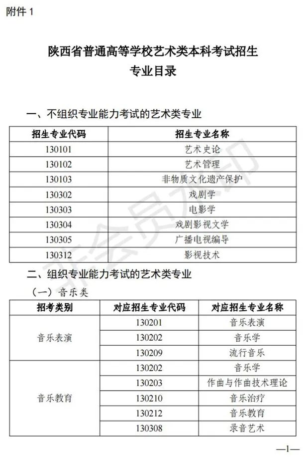 陕西、青海艺术类专业招生工作实施方案发布 (http://www.hnyixiao.com/) 艺考界资讯 第1张