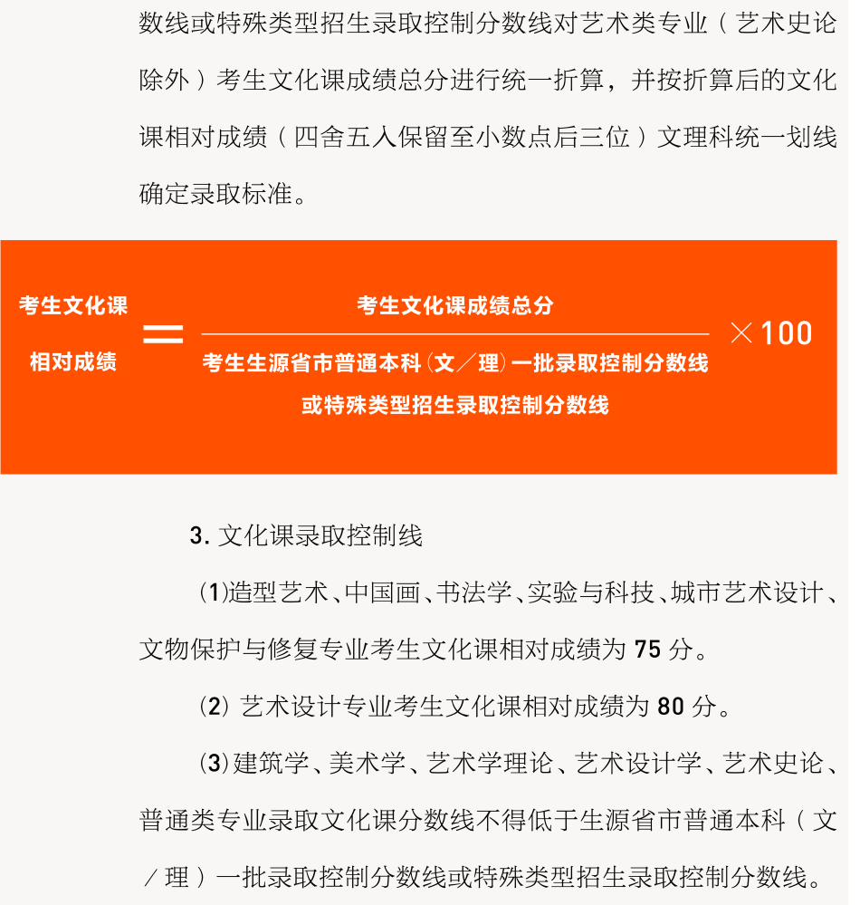 重点艺术院校2023录取规则汇总 (http://www.hnyixiao.com/) 艺考界资讯 第45张