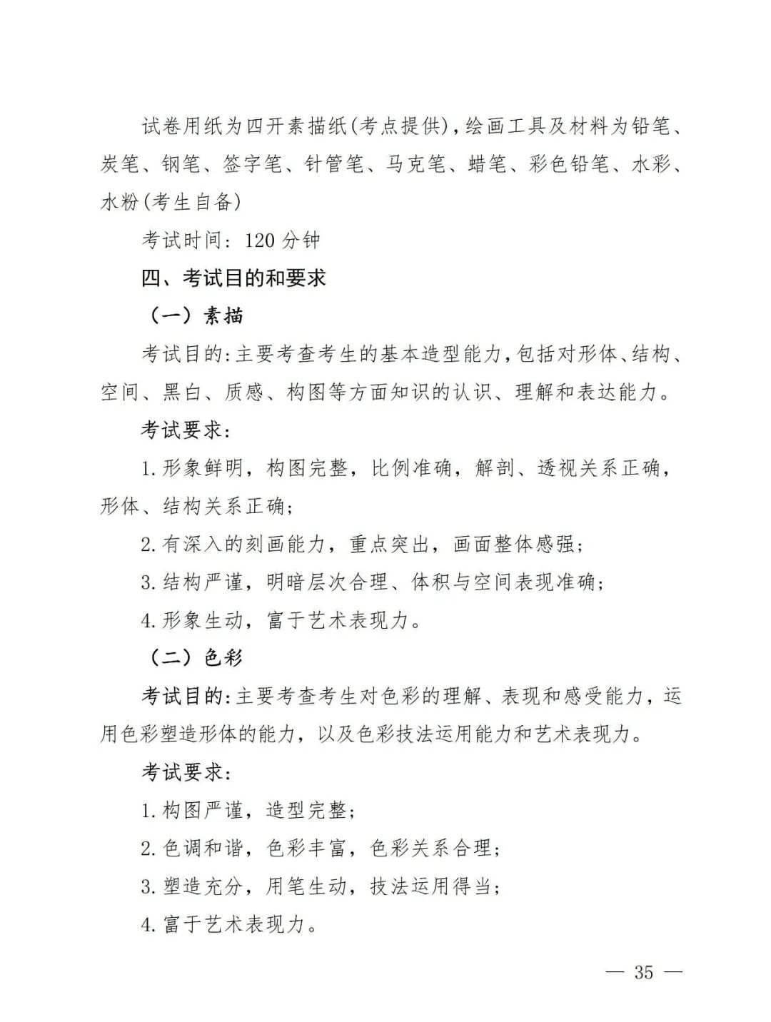 【艺考政策】2024年河南省音乐类统考改革方案（含音乐、舞蹈、书法、美术、播音主持等） (http://www.hnyixiao.com/) 未分类 第37张
