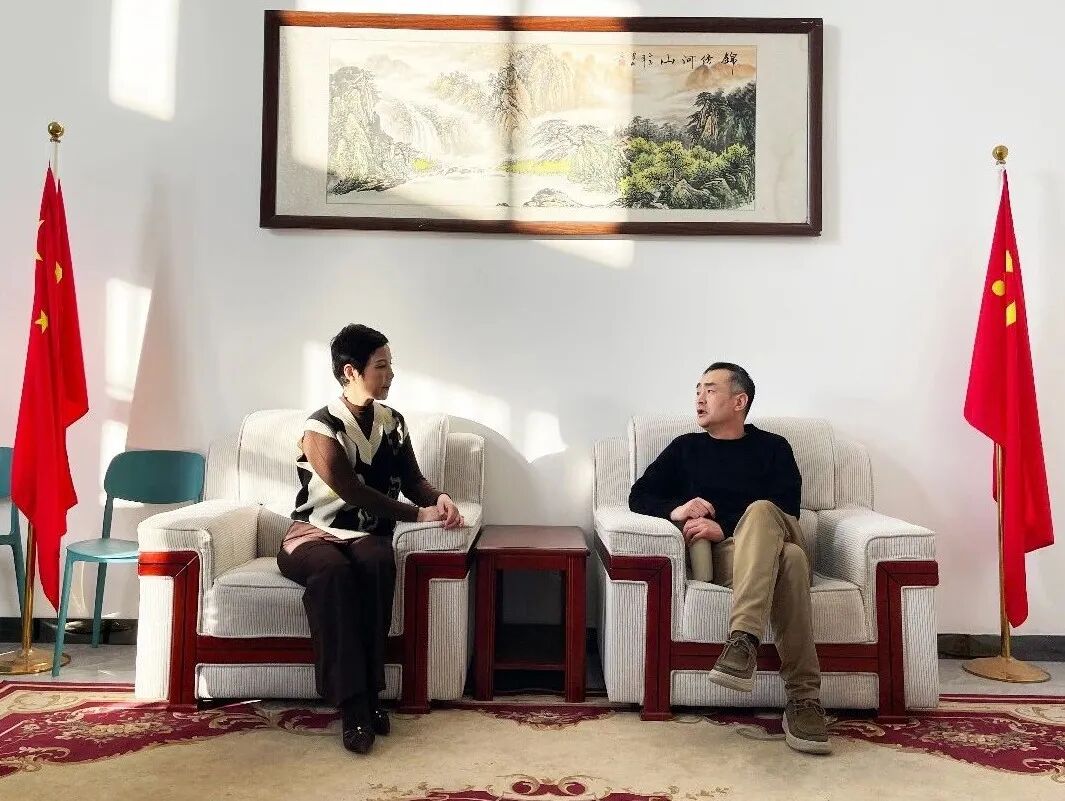 郑州市戏剧艺术保护传承发展中心主任张艳萍到我校参观交流 (http://www.hnyixiao.com/) 校内新闻 第2张